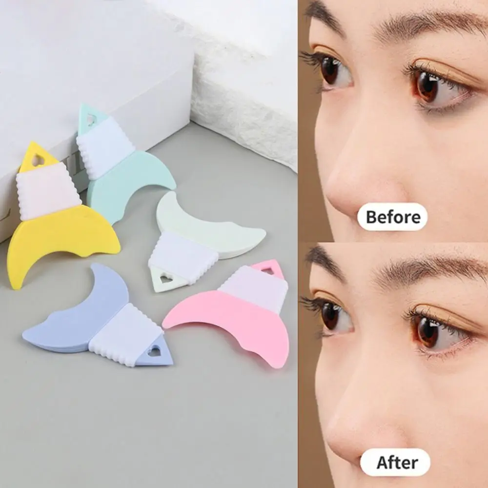 Professional Eyeliner Template Eye Makeup Aid Multi-Function Shaper Eyeliner Stencils Eyebrow Beauty Eye Shadow Baffle Girl