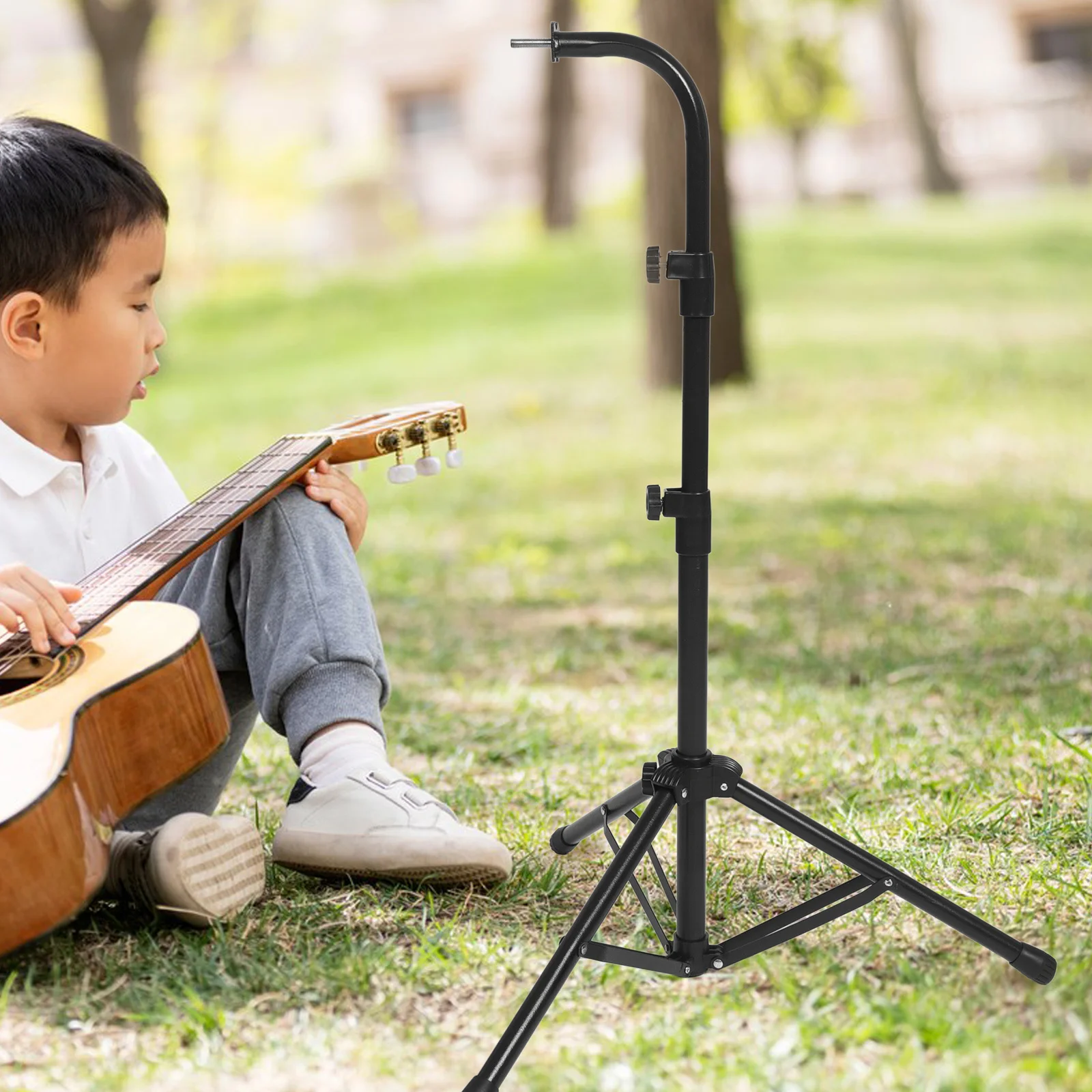 

Adjustable Universal Chime Stand Detachable Tripod Floor Standing for Stage Performance Musical Instruments Percussion