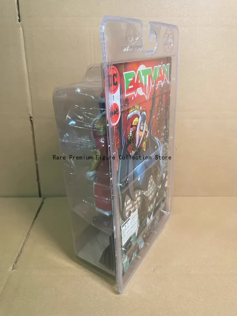 McFarlane Toys DC Multiverse Christmas Batman Red Edition Figura de acción - Nuevo sellado, en stock, artículo real como se imagen