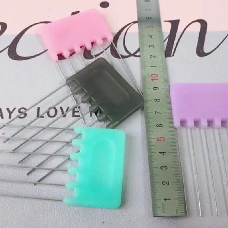 New Pet Grooming Crown Fork Comb, Competition Show Styling Steel‑Pin Comb, Dog Hair Finishing Pick‑Up Comb for Pet Grooming Work