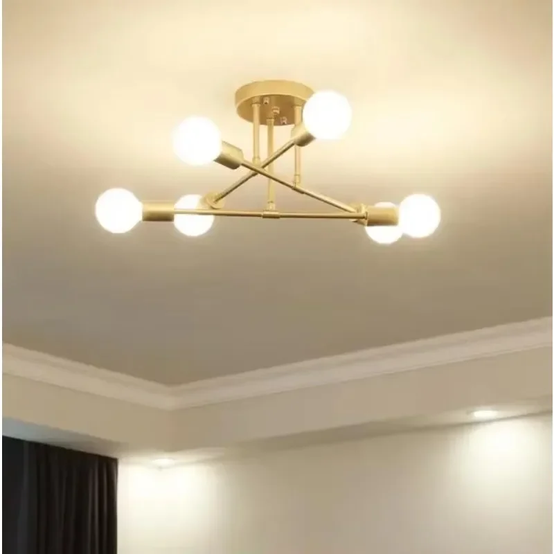 

Modern LED Ceiling Chandelier Lighting Living Room Bedroom Chandeliers Creative Home Fixtures AC110V/220V