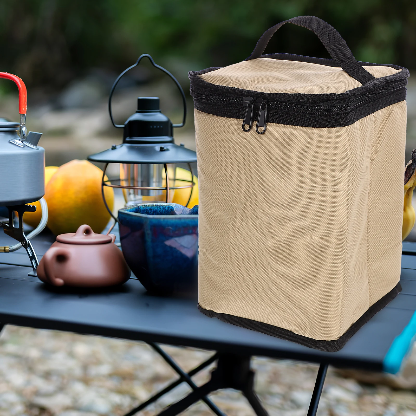 

Gas Tank Storage Bag Oxford Cloth Lamp Carrying Outdoor Stove Fan Propane Oil Pouch Work