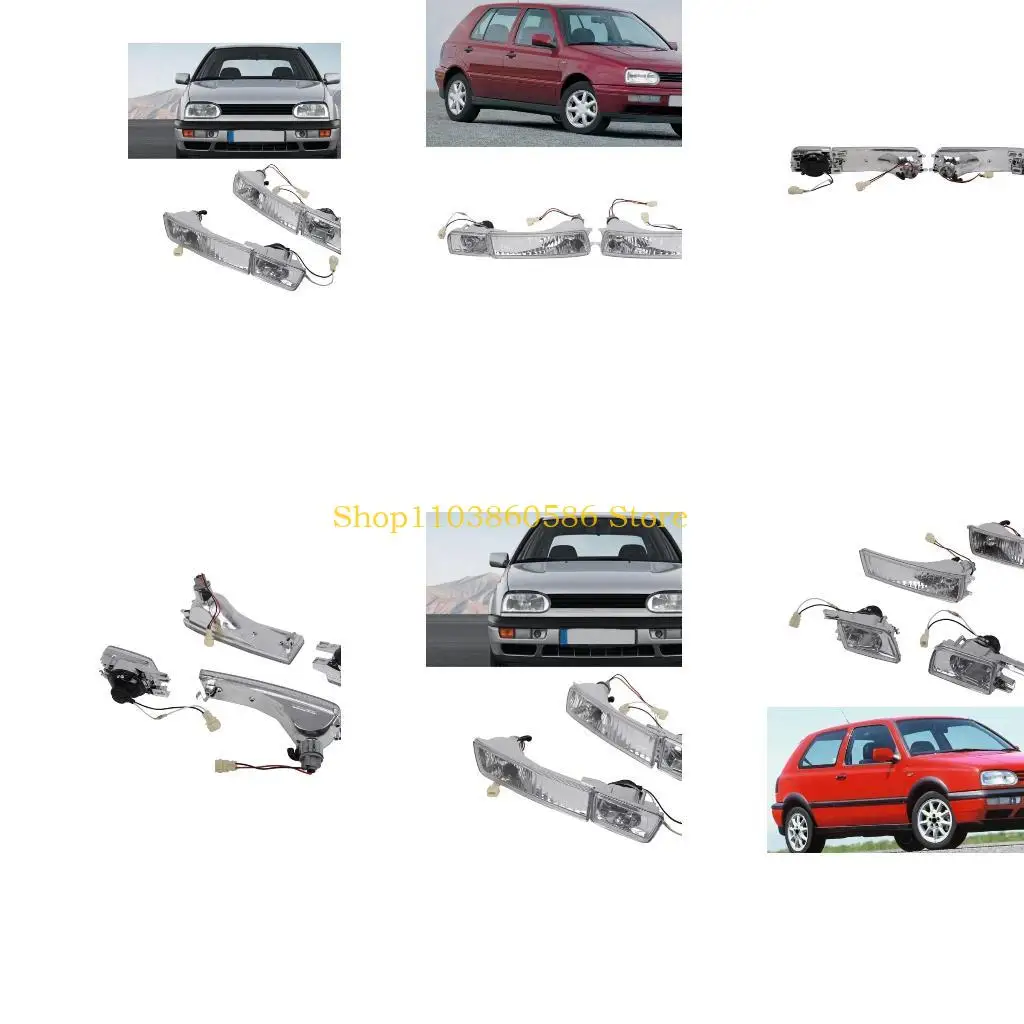 

242A Car Accessory LED Side Marker, Parking Turn Lights 1HM941778 1HM941777 for MK3 Golf 1993-1998