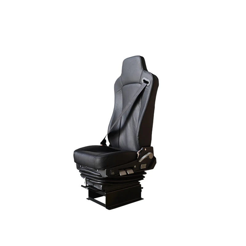 

Heavy truck Air suspension seat with compressor adjustable height crane driver air suspension seat