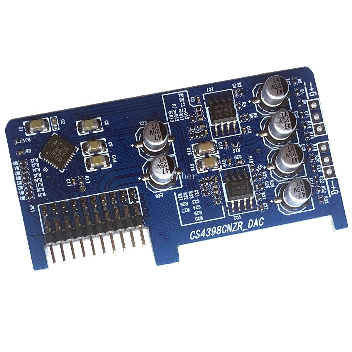 Placa decodificadora CS4398 DAC para ADSP21489/ADAU1463/67, placa DSP