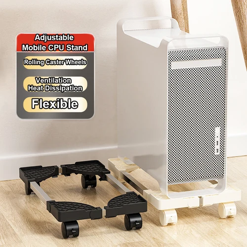 Soporte De Ordenador Para Torre De Escritorio, Se Adapta A