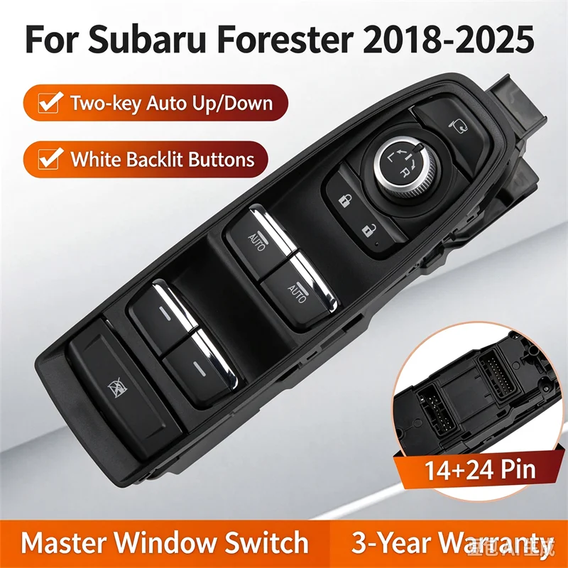 83071-FL070 LHD For 2018-2023 Subaru Crosstrek XV Forester Driver Side Front Window Control Switch 83071-SJ530 RHD