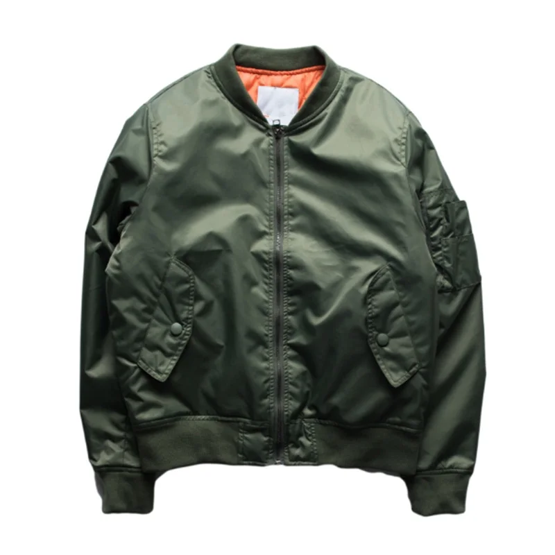 Chaqueta Bomber Aviador Béisbol Hombre Primavera Otoño - usage example