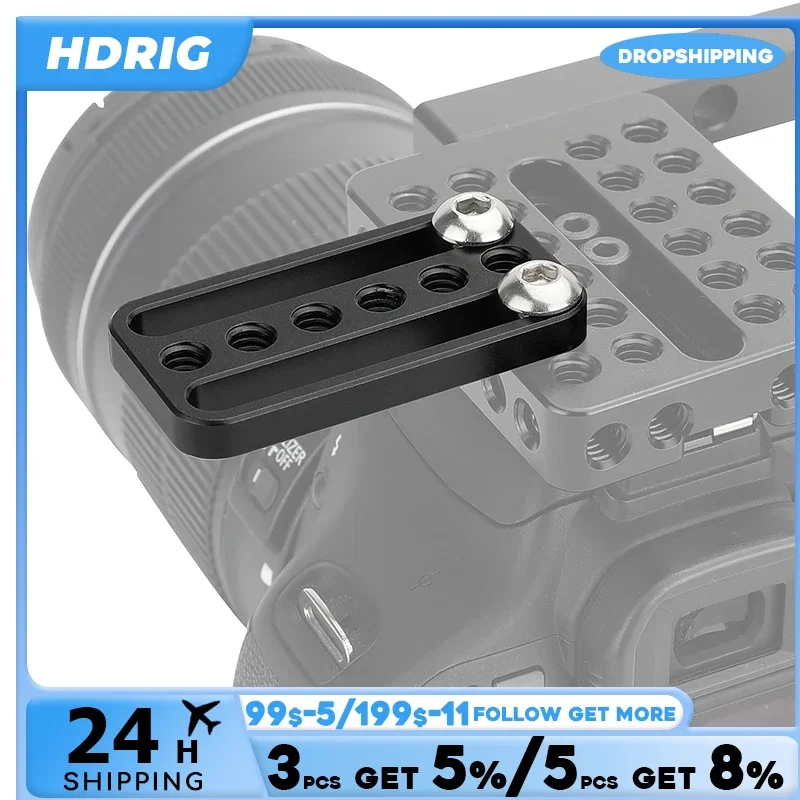 HDRIG Video Switching Cheese Plate Camera Easy Plate With 1/4\