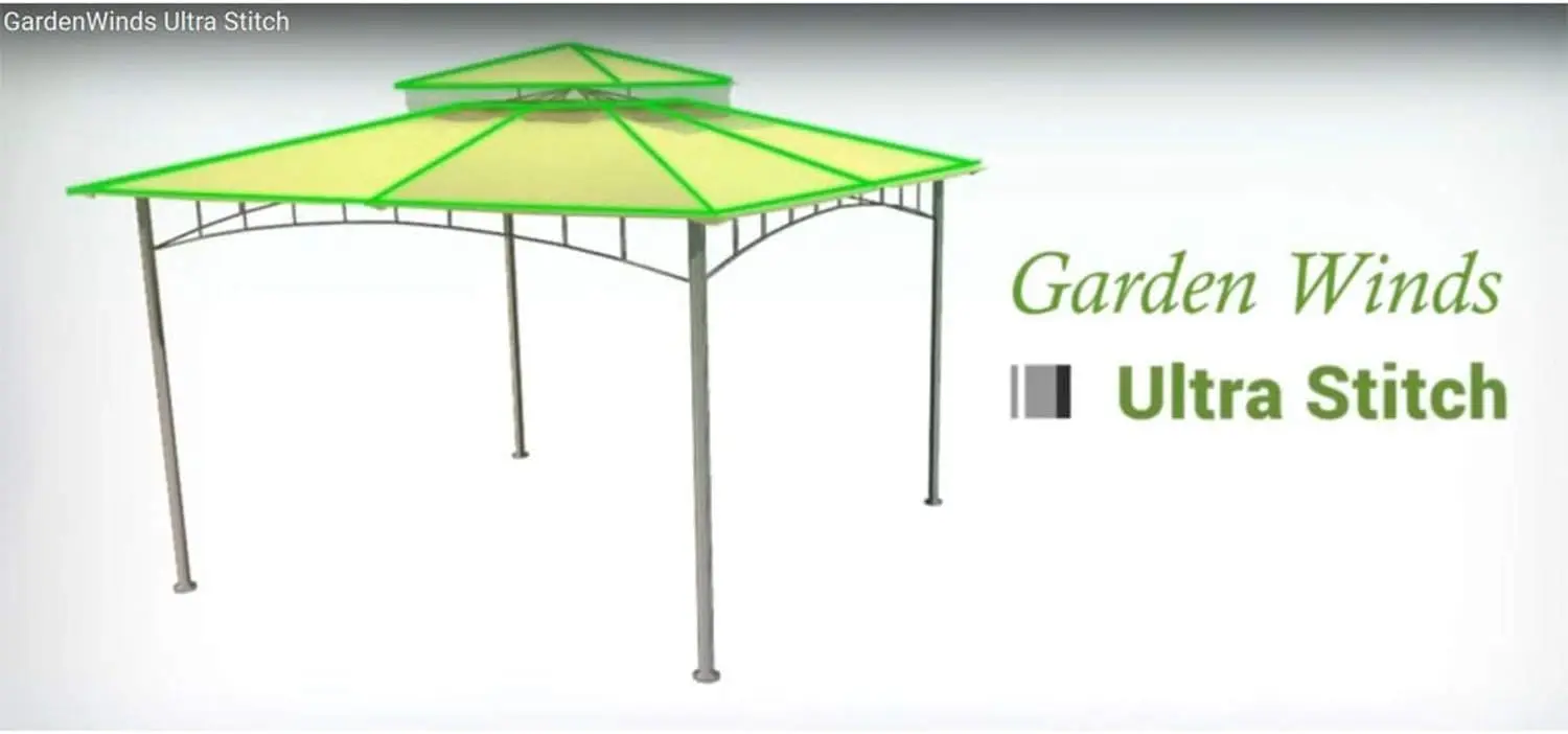 بديل لـ The Garden Treasures SJ-109DN Gazebo - Standard 350 - بيج