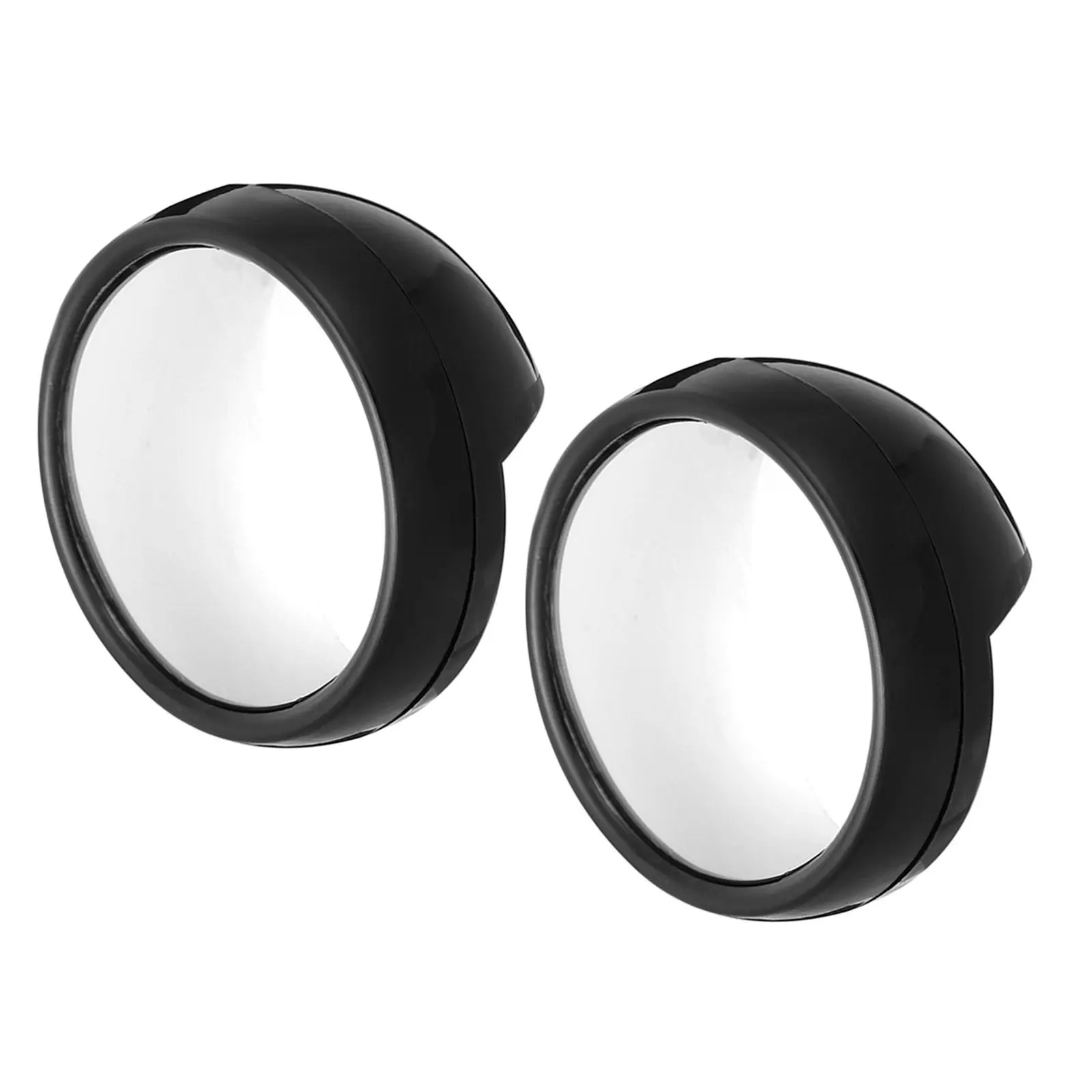 

2Pcs Visual Field Magnifying Computer Rearview Mirror for Office Desk Cubicle Screen Rearview Monitor Computer Rear-View Mirror