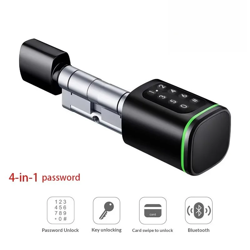 Fingerprint Door Knob Door Locks For Front Digital Door Lock Bluetooth App Multifunction Wooden Security Locks