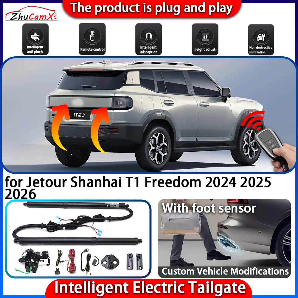 

Smart Powered Tailgate System for Jetour Shanhai T1 Freedom 2024 2025 2026 Automatic Intelligent Electric Trunk Lift Control Kit