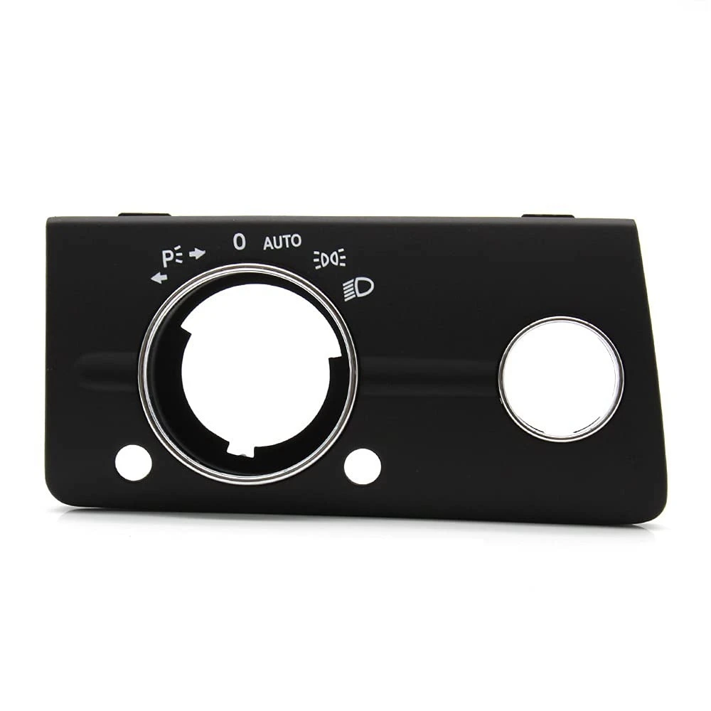 Car Dashboard Button with Headlight Switch Cover Panel Trim for Mercedes Benz W211 E Class 320 350 550 2003-2008 A