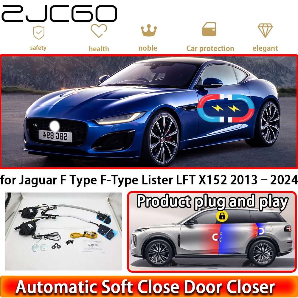 

for Jaguar F Type F-Type Lister LFT X152 2013–2024 OEM Soft Close Door Kit Power Closing Latch System Auto Pull Door Easy Close