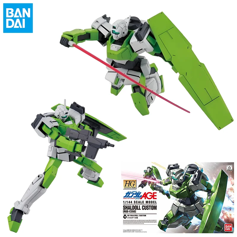 

Andai Gundam Model Kit Аниме Фигурка HG AGE 1/144 RGE-C350 Shaldoll Custom Genuine Gunpla Фигурка Игрушки для детей