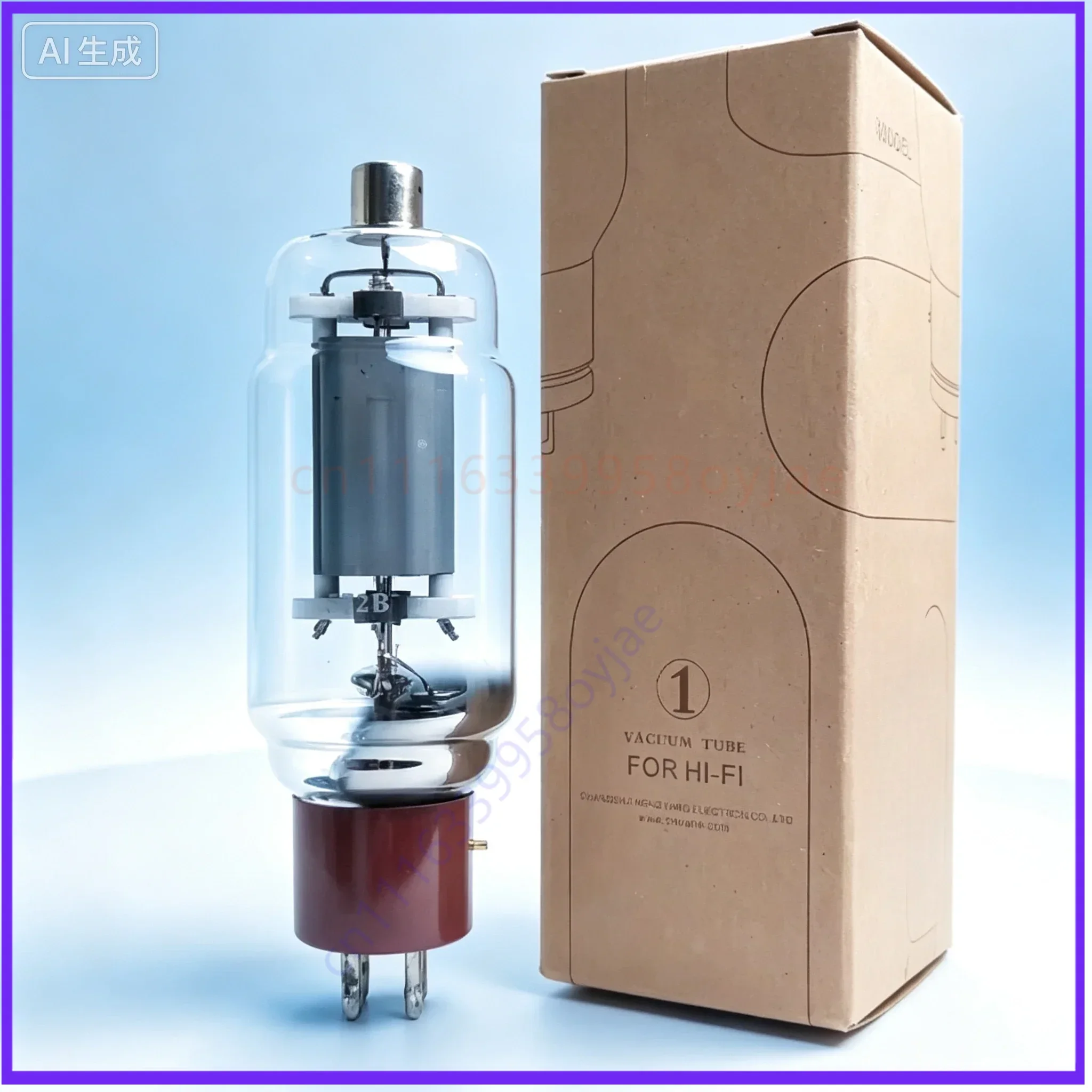 Premium 572B Vacuum Tube for HIFI Amp DIY Kit, Factory Tested Matched Quad Brand New