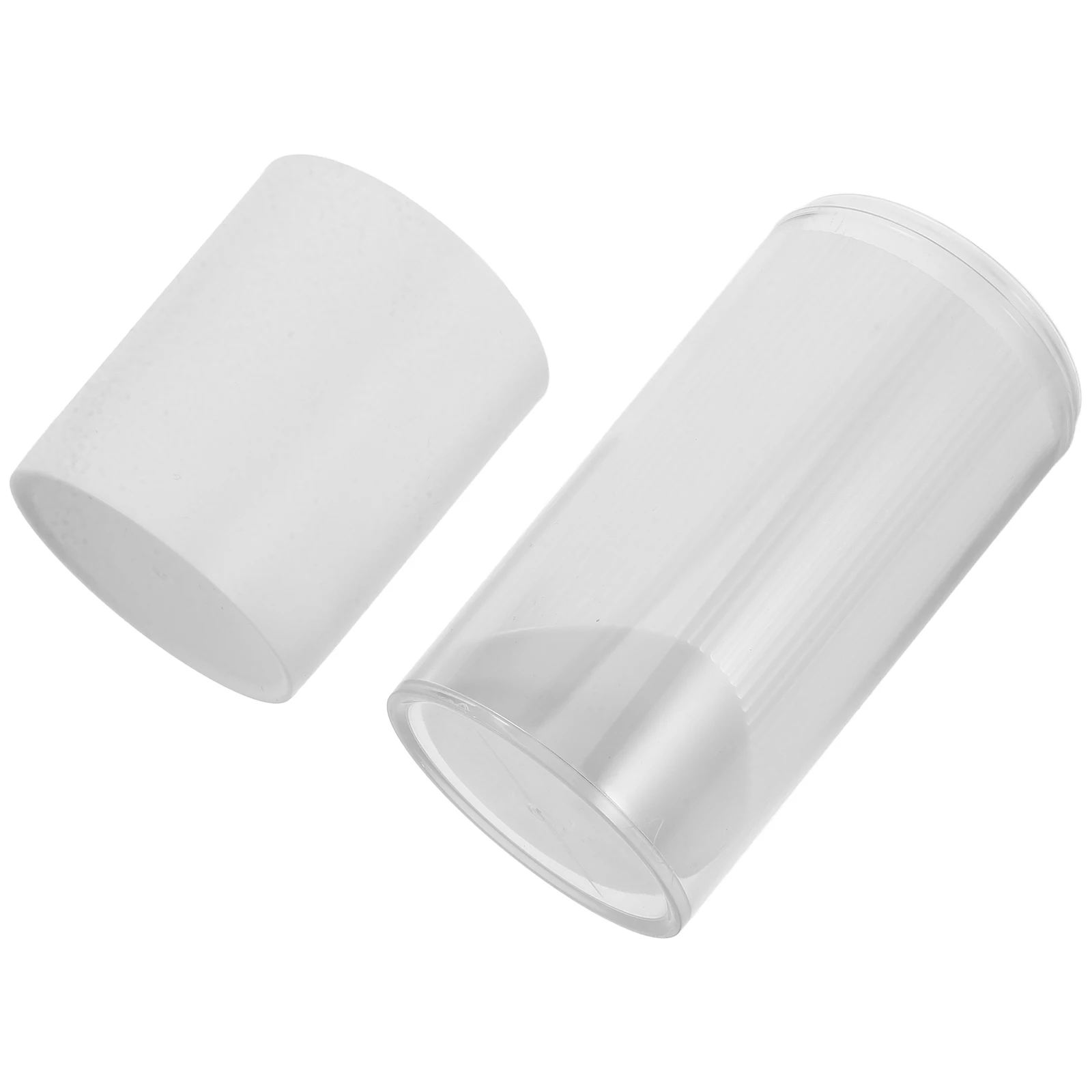 

1pcs Travel Toothbrush Cup Portable Lightweight Plastic Mouth Wash Cup For Home Office Bathroom Kitchen Bar Accessories