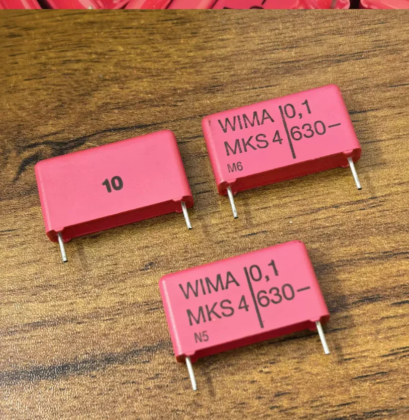 20pcs/lot Original German WIMA MKS4 series 0.1UF 630V 26X6X14MM P:22.5MM audio coupling infinite capacitor free shipping
