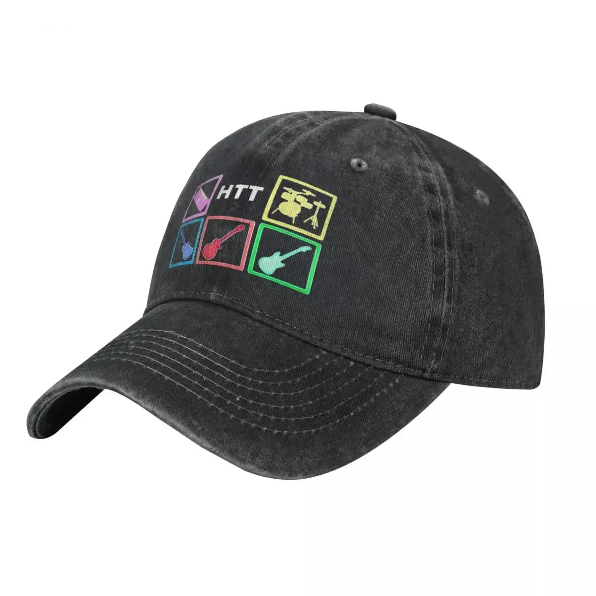 2026 K ON HTT Baseball Caps Vintage Distressed Cotton Comic Anime Snapback Cap Unisex Style Outdoor Summer Caps Hat