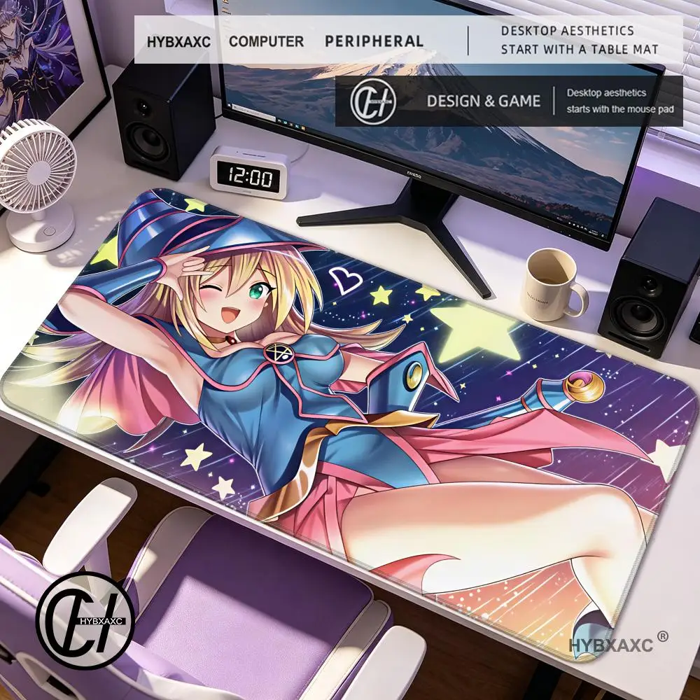 

HYBXAXC Game Mousepad YuGiOh PC Large Mouse Pad Gamer Desk Mat Non-slip Extended Mat Carpet Pads Computer Accessories Playmat