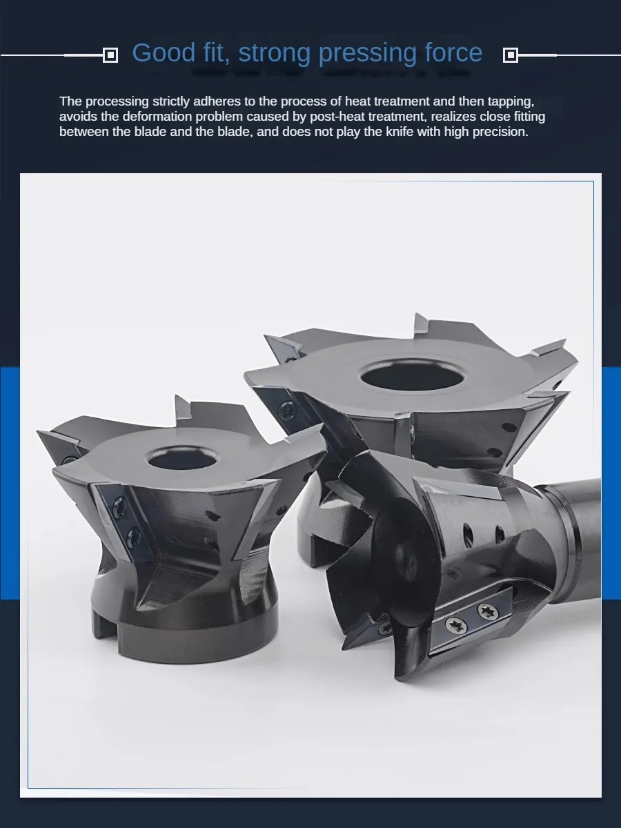 XCET3004 Swallow Tail Cutting Rod 55° 60° 75° Milling Head V Groove Long Blade Machining Center view 2