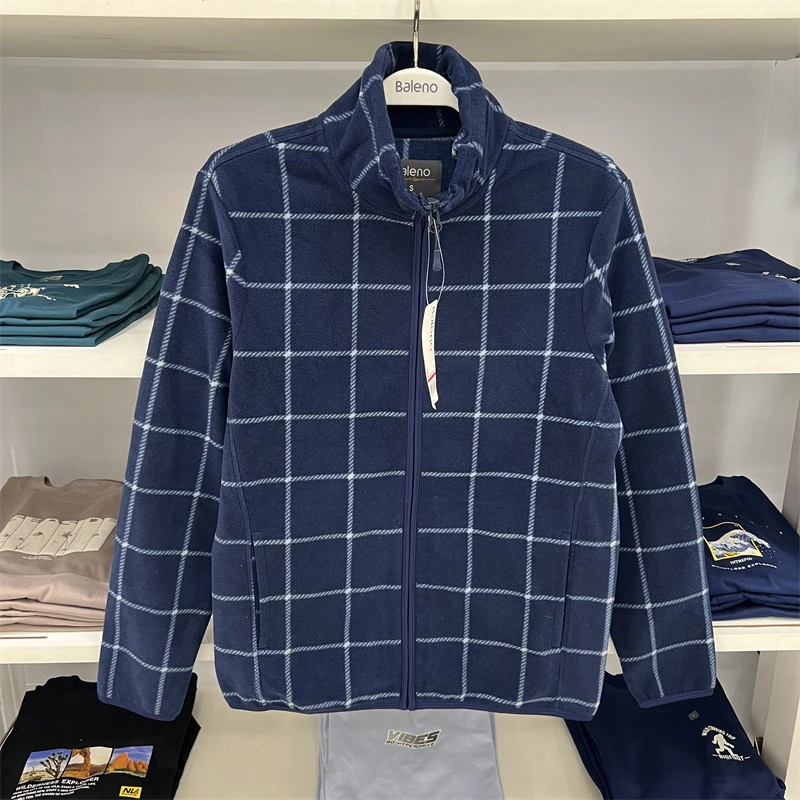 

Bal Мужская куртка с воротником-стойкой на подкладке Fce Двусторонняя теплая длинная све Осень-зима Верхняя одежда-стойка на молнии Clo...