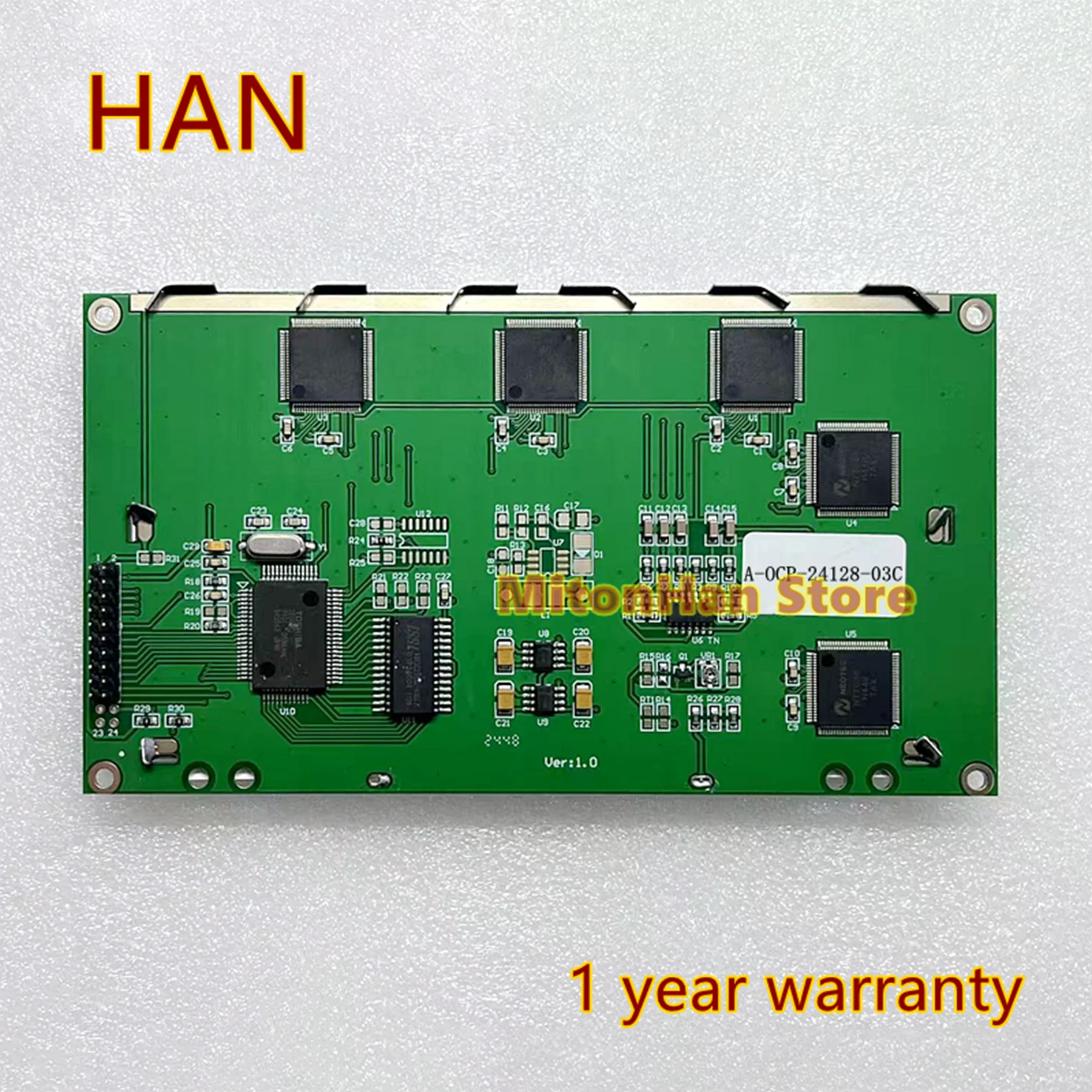New A-OCP-24128-03C A-OCP-24128-04C Compatible Lcd Screen Display For  CYBELEC DNC60 V-DNC-63-PC operation panel repair