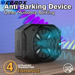 Ultrasonic Barking Stop Device for Dog, Dispositivo de treinamento de prevenção de ruído 3 modos Dispositivo de condução, Novo