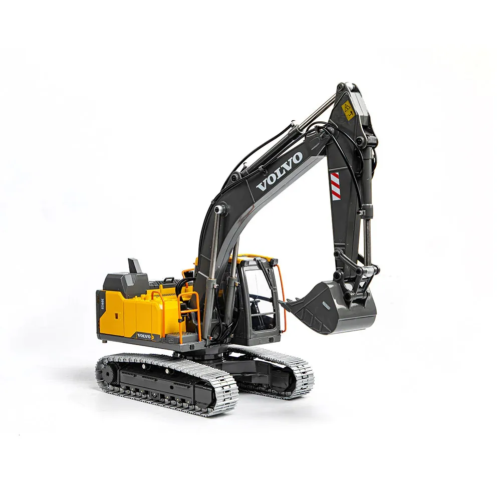 Hot Sale Double E Hobby E010-003 1/14  Scale RC Excavator Volvo 24Channels Remote Control  Full Functional Electric Vehicle Toys