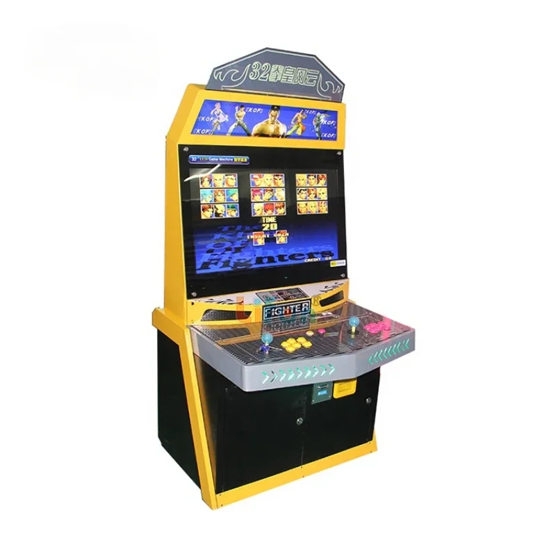 Double Players Retro Street Fighting Classic Arcade Machine 32 Inch Lcd Coin-Operated Street Fighter Arcade game machine