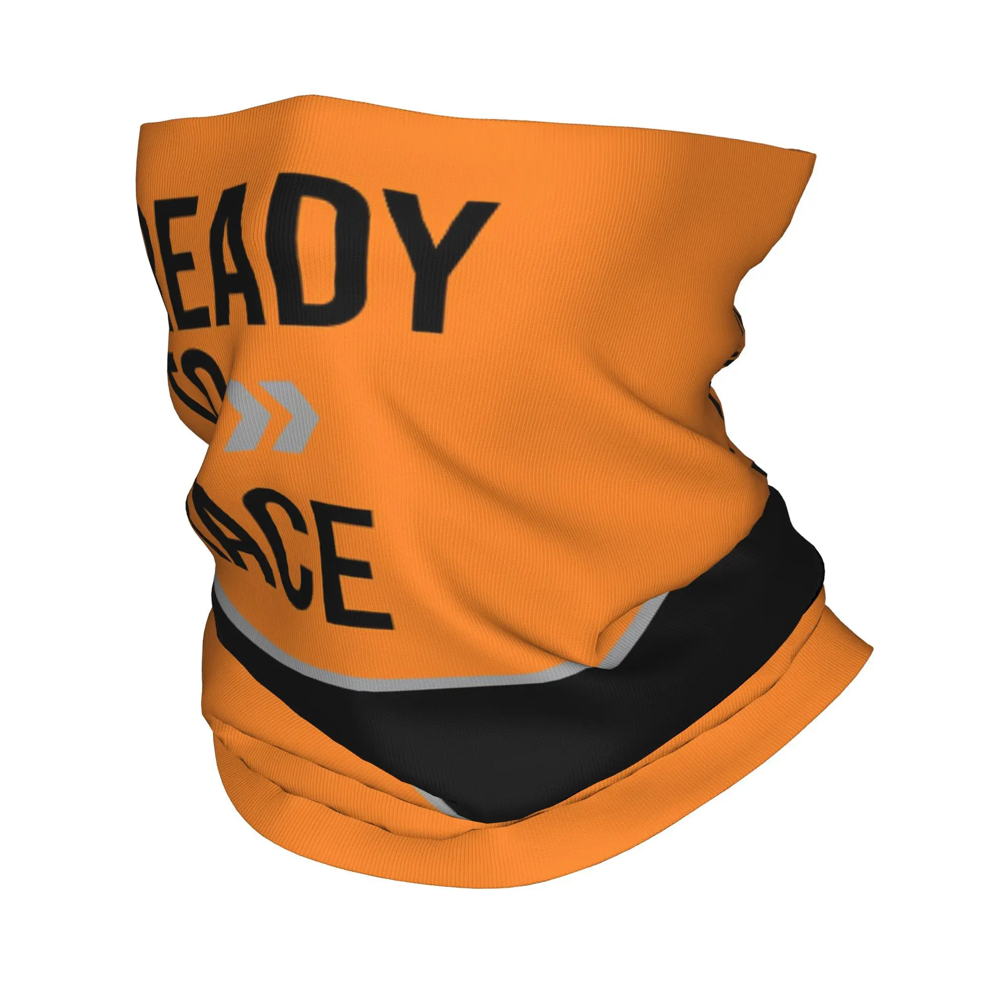 Custom Ready To Race Bandana Neck Men Women Winter Ski Tube Scarf Gaiter Enduro Cross Motocross Bitumen Bike Life Face Cover