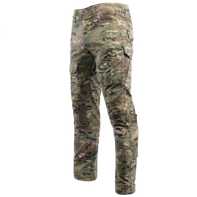 New men's outdoor hunting pants, multi-pocket outdoor wear pants, bionic men's pants