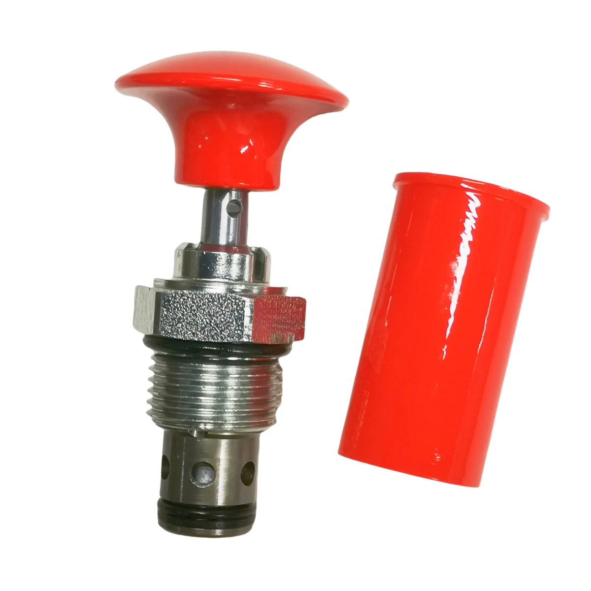 

JLG Aerial Lift Scissor and Boom Parts Hydraulic Component Holding Valve 107271 For Skyjack Red Pull Knob