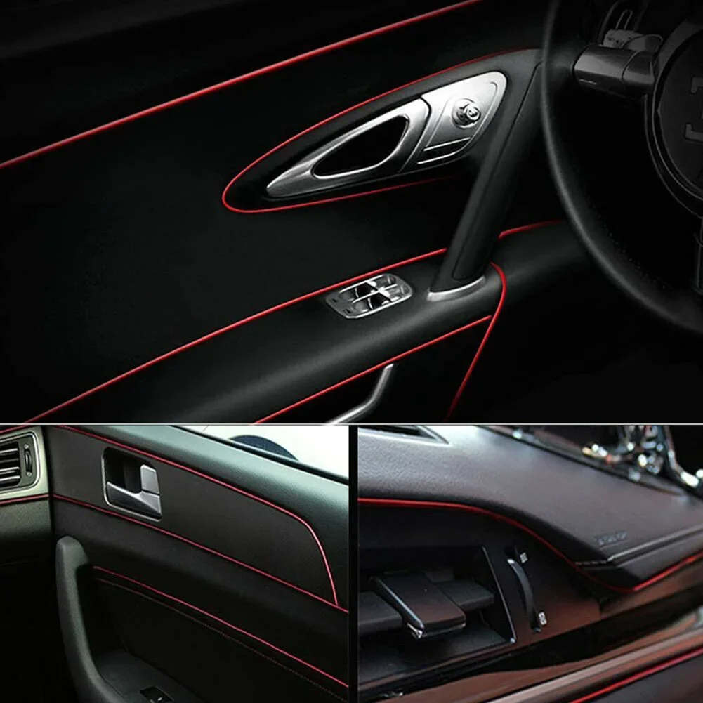 Flexible Silicone Door Panel For Edge Gap Trim Line for Car Interior Decoration with Strong Elasticity and Performance