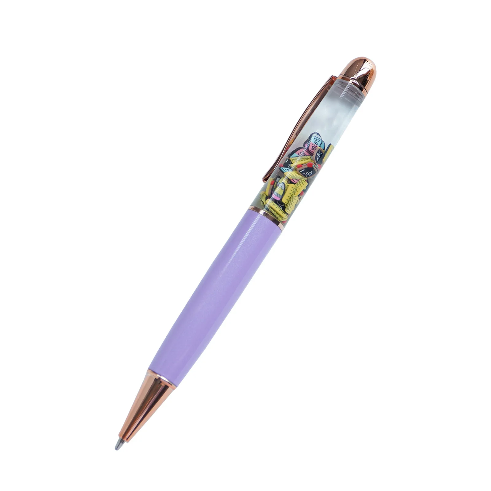 School Life Bus Ruler Black board Eraser Fun Pens Cute Floater Floating Liquid Writing Journaling Office Pen Novelty Gag Gifts