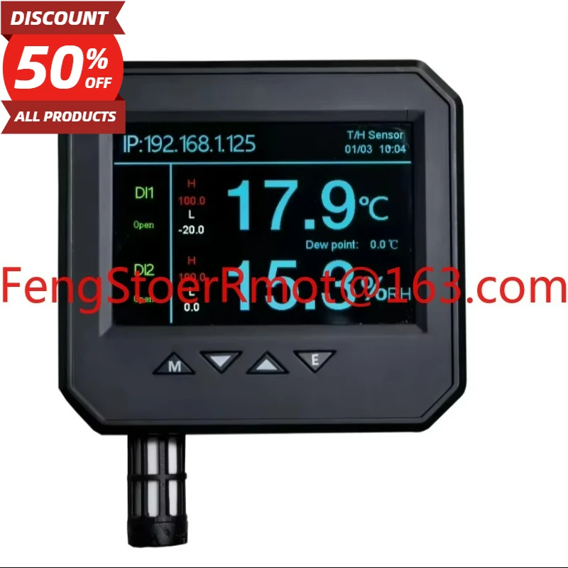 New Ethernet OEM/ODM hygrometers, temperature and humidity sensors IP55 remote control