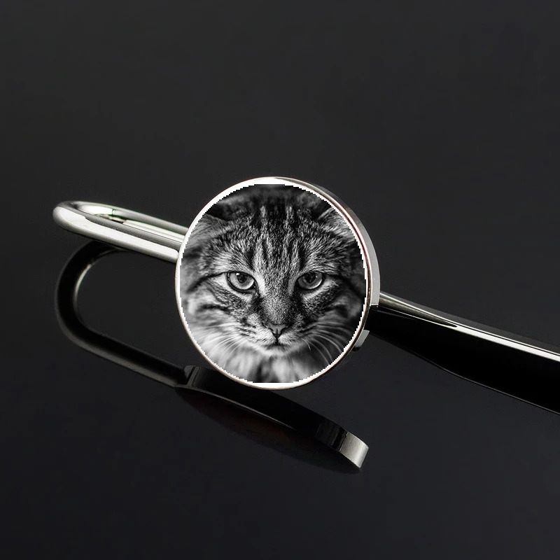 Cat Bookmark Metal Custom Marks Free box and Indicators of Custom Islamic Books gift