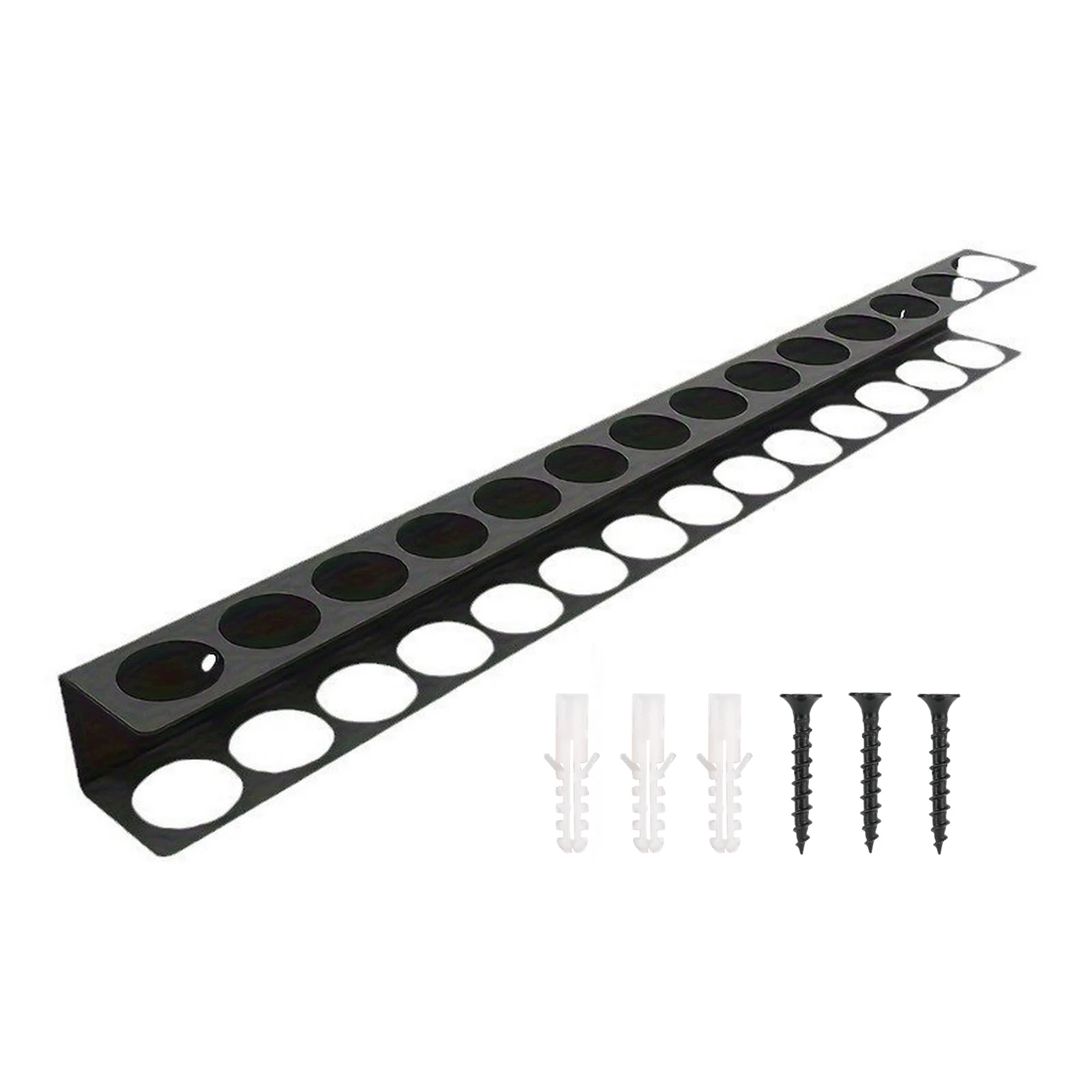 Garage Tool Storage Rack with Large Bearing Capacity Screwdriver Key Holder Suitable for Workbench Toolshed