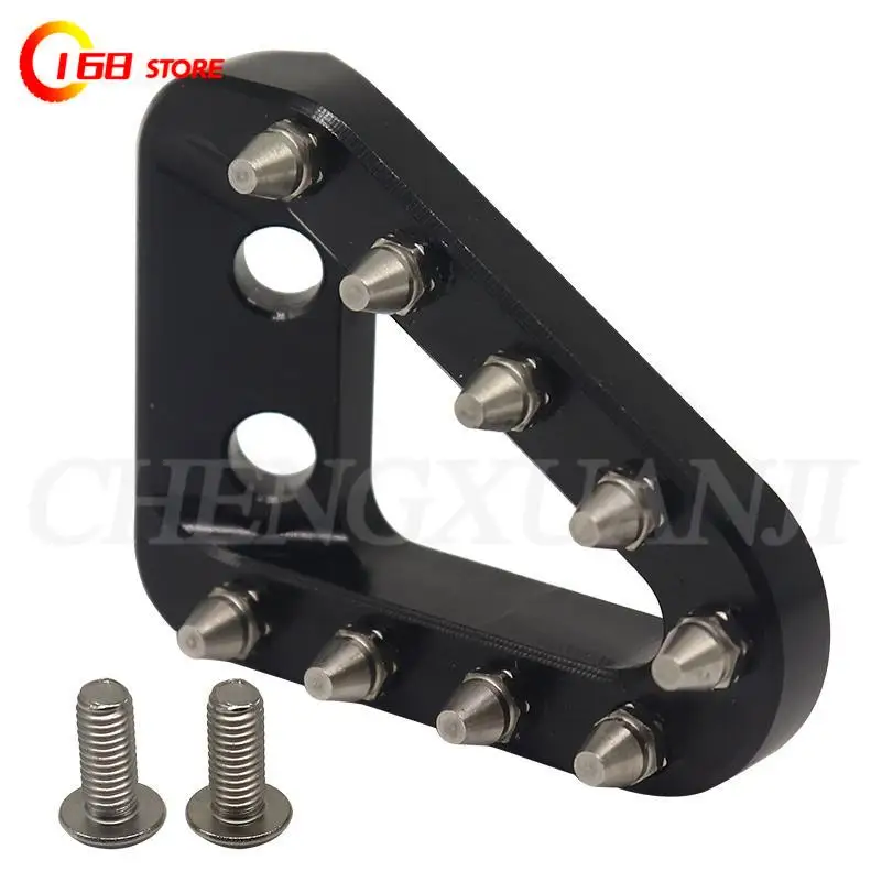 Motorcycle Rear Brake Pedal Step Tip Plate For  XC XCF XCW XCFW SX SXF EXC EXCF TPi SIX DAYS 125 150 250 300 350 450 500 CNC image 6