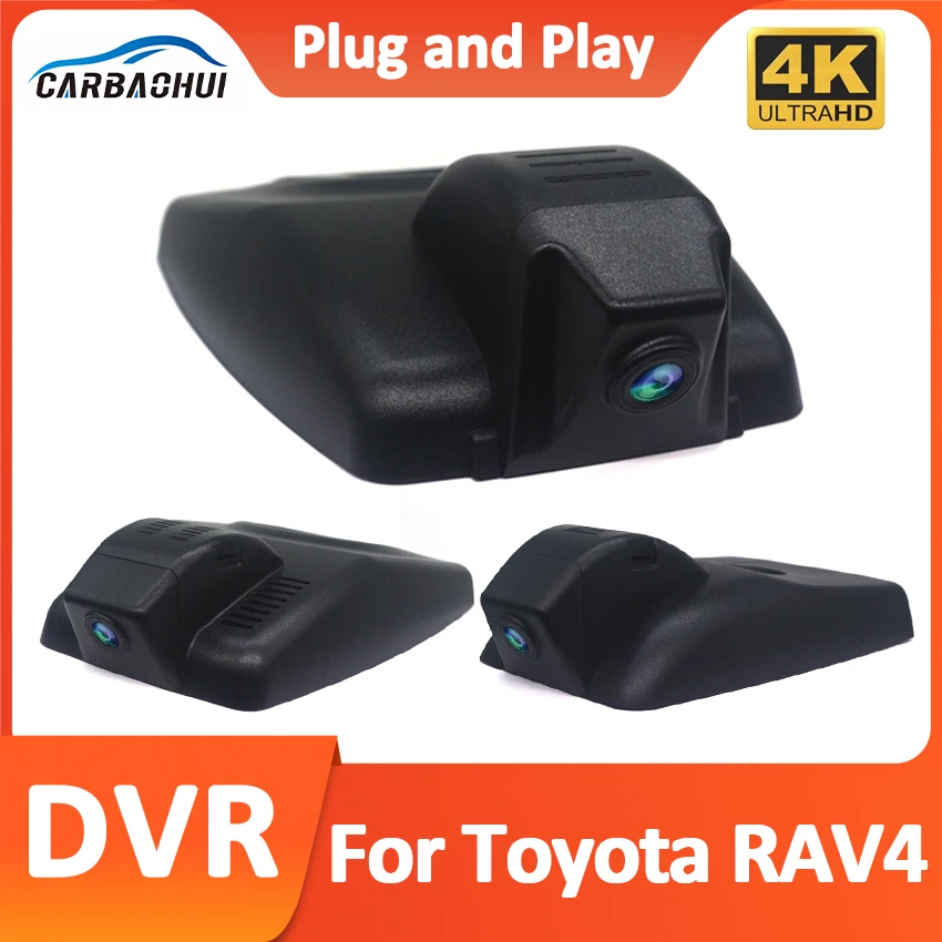 

Dash Cam for Toyota RAV4 XA50 XA40 XU80 2016-2024,UHD 4K Car DVR Dashcam Camera Recorder Wireless DashCam