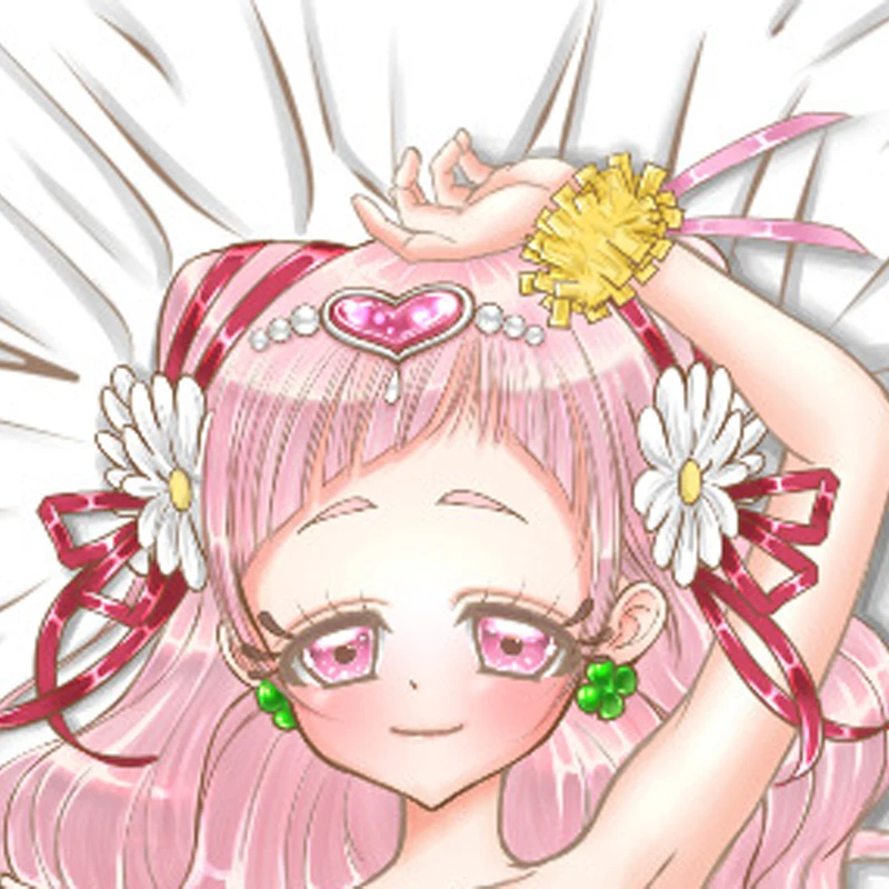 Dakimakura Anime Pillow Cover Hana Nono Double Sided Print 2Way Cushion Cover Xmas Gifts