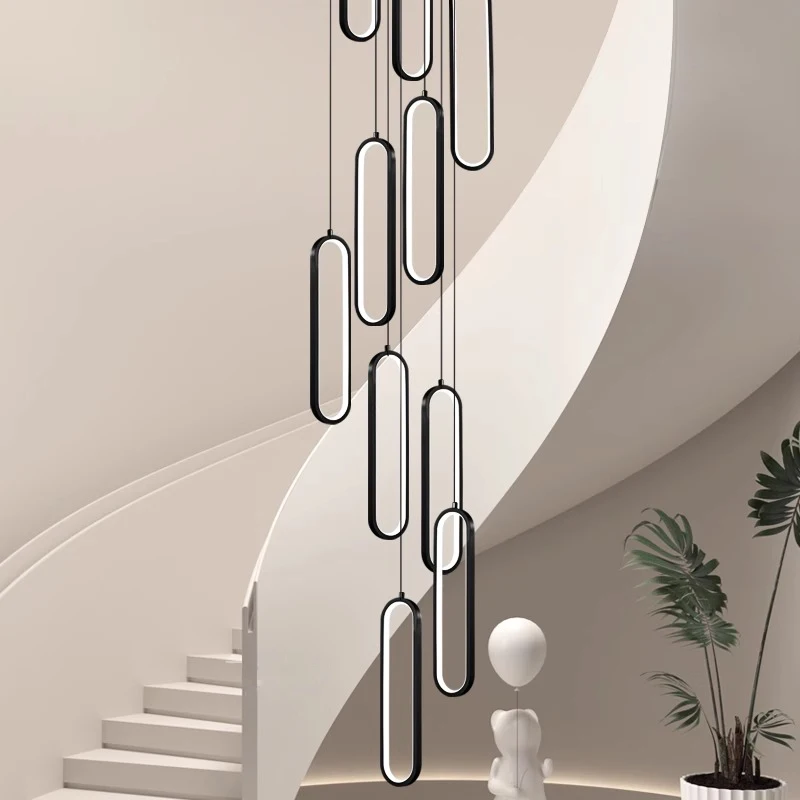 

Modern home decor led lights pendant light lamps forstaircase Chandeliers for living room hanging light indoor lighting