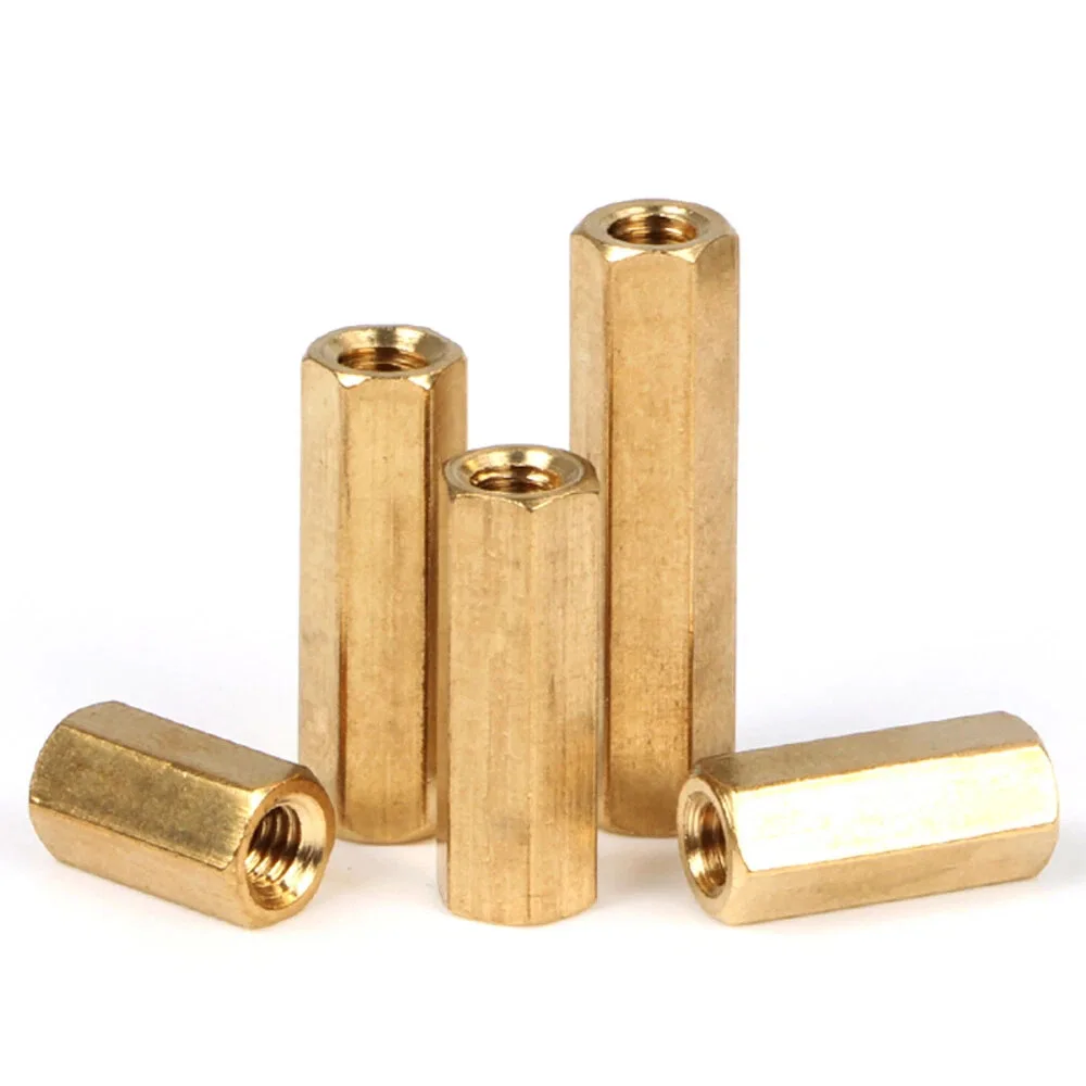 

136pcs Hexagonal Copper Column M3 Isolation Column Hollow Copper Stud Computer Case Motherboard Stud Hardware Accessories