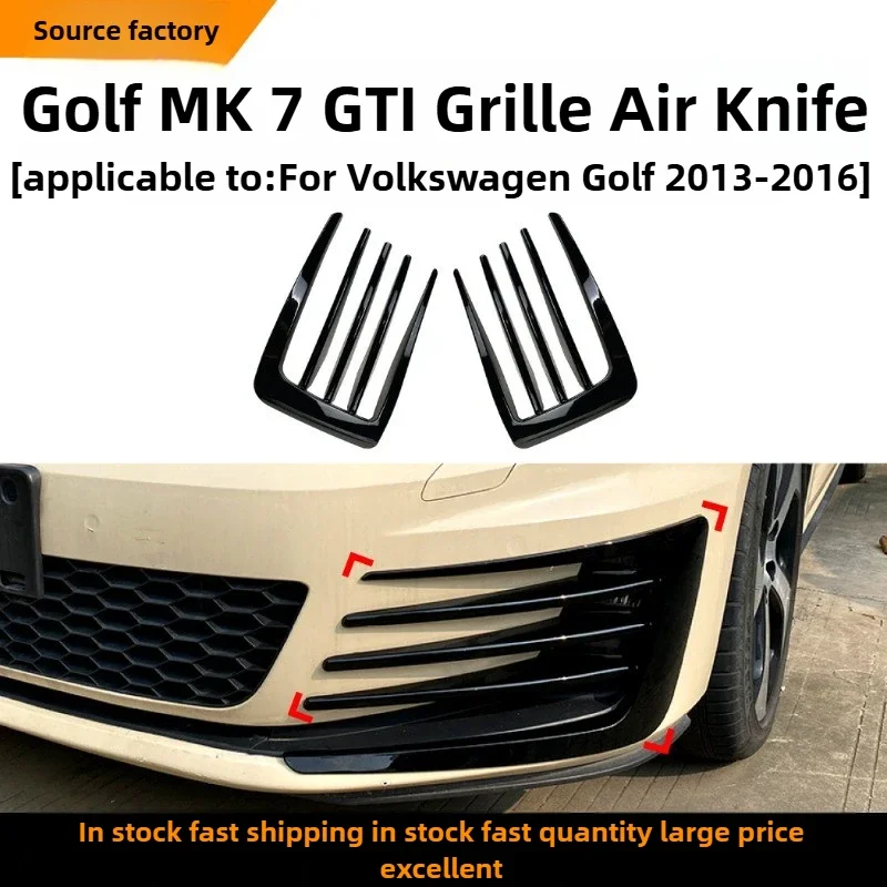 

Для Volkswagen Golf Mk 7 GTI 2013-2016 передние ветровые лопасти, автомобильные наклейки, трансграничная модификация, аксессуары для внутренних наклеек