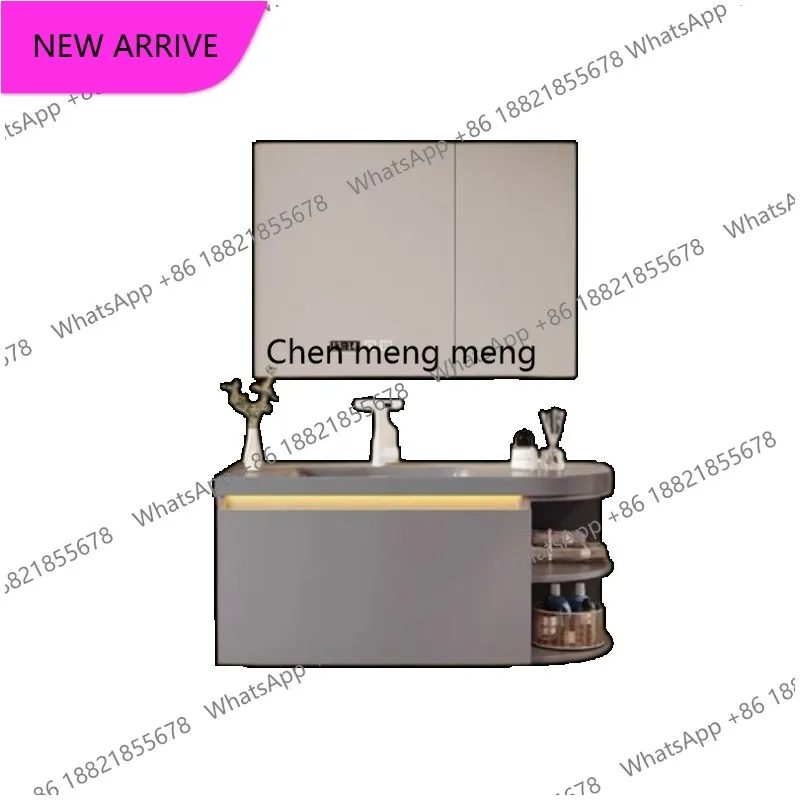 

Навесной высокий шкаф для ванной B456 с подсветкой, настенная полка для хранения, аксессуар для дома