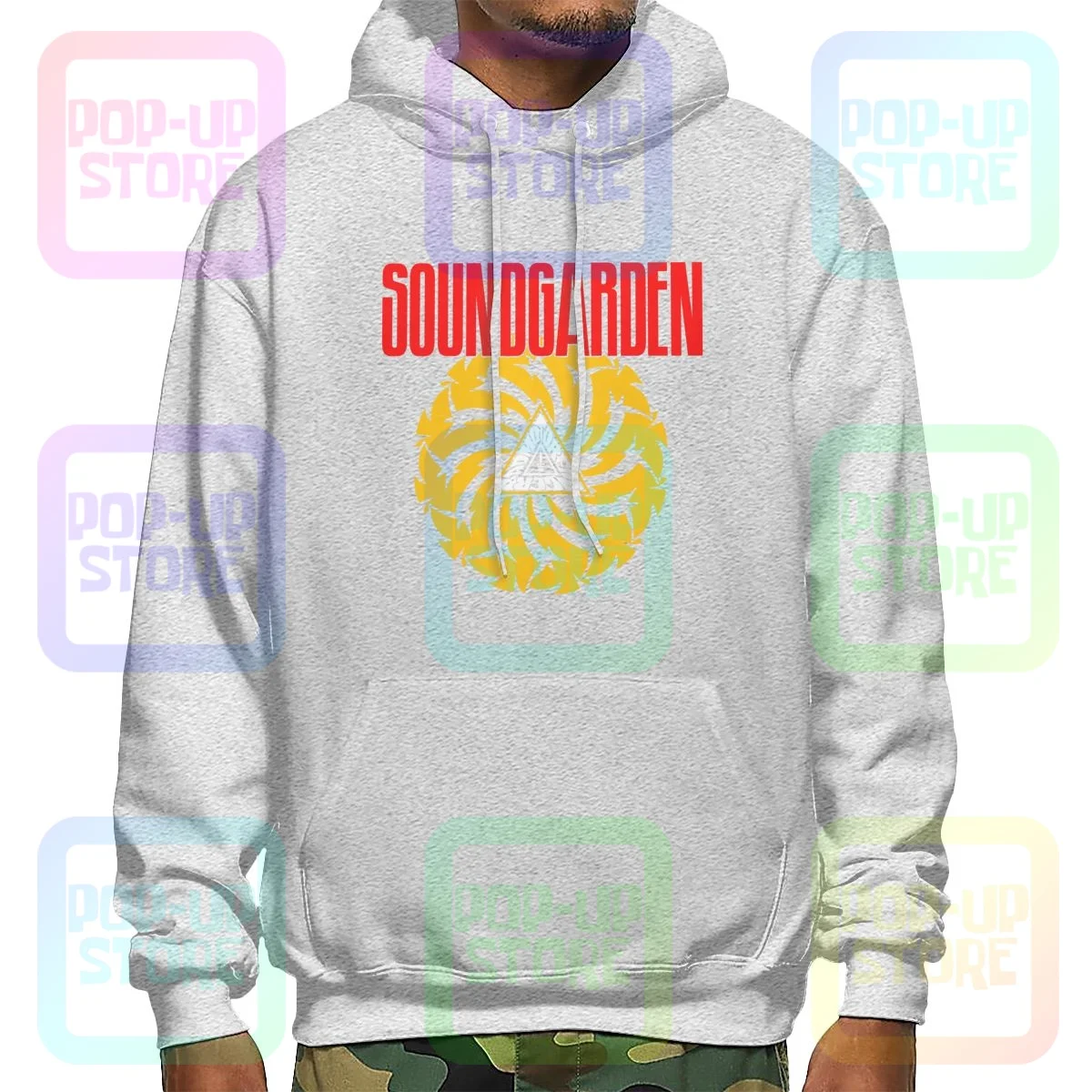 SOUNDGARDEN-Sweat à Capuche Vintage et Confortable, Mauvais Moteur, Doigt, Grunge, Rock, PVD, Nouveau Design