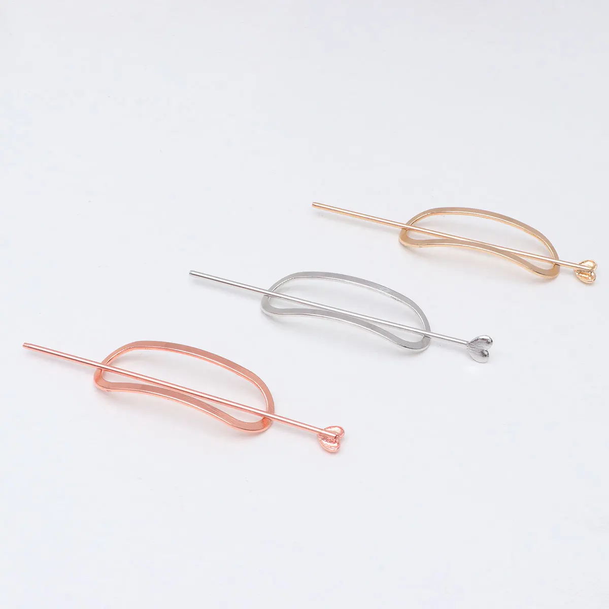 

3pcs Bobby Stylish Hairpin Pins Durable Long Lasting Bobby Pin Hairpin Hair Clasp Wedding Gifts Hair Clasp Accessories