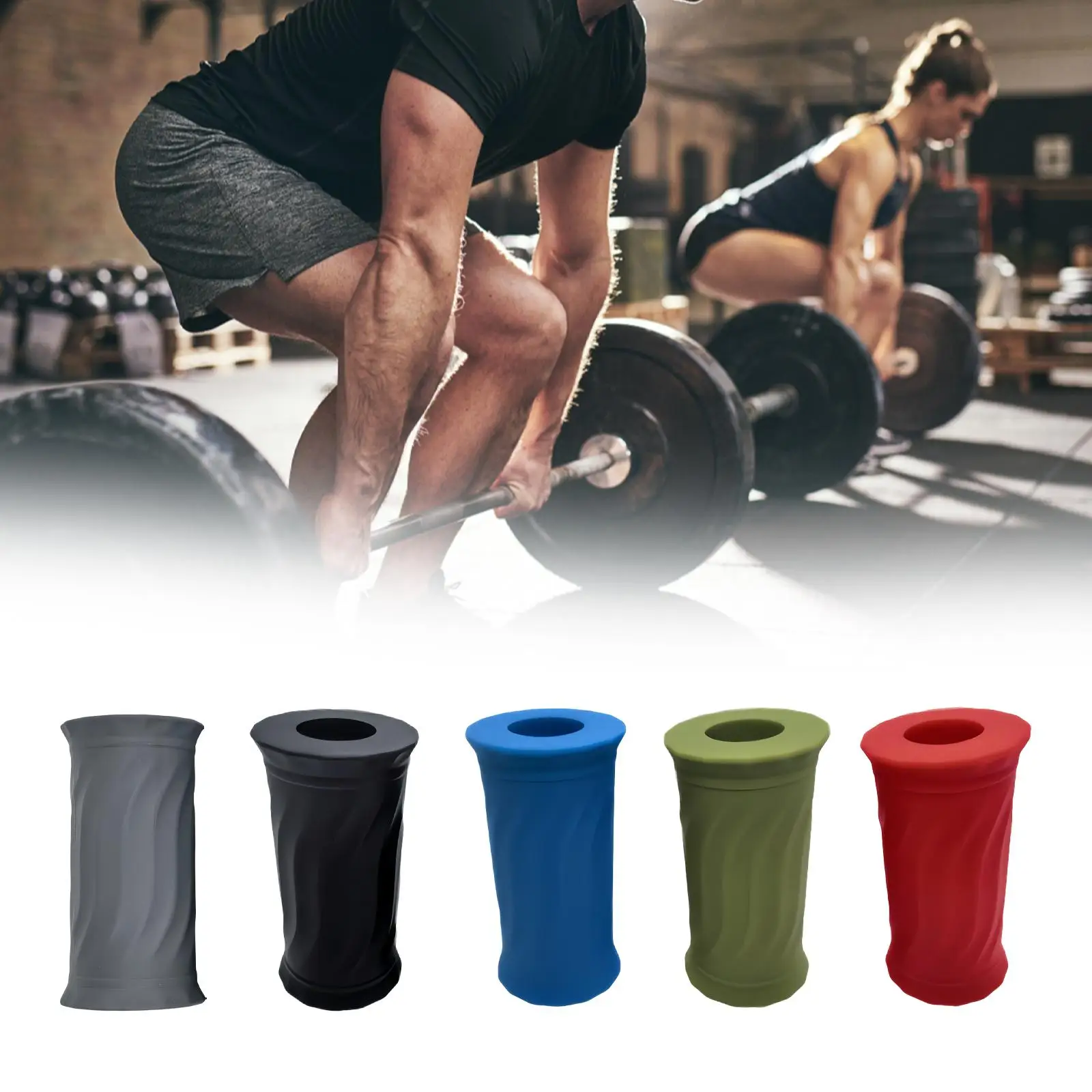 مقبض قضيب الوزن، معدات تدريب اللياقة البدنية، سهلة الاستخدام، مقبض الدمبل