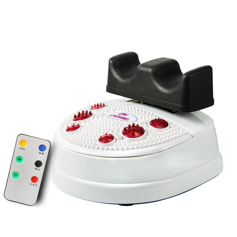 Multi functional aerobic rocking machine, rocking foot fitness device, leg and foot massager, lumbar spine twisting waist